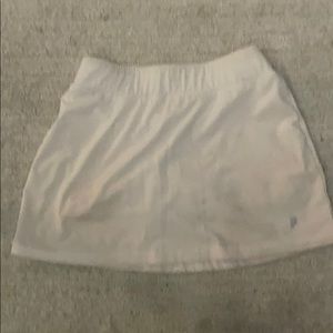 Prince white slightly used skort